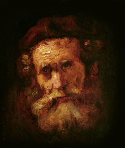 A Rabbi by Rembrandt van Rijn
